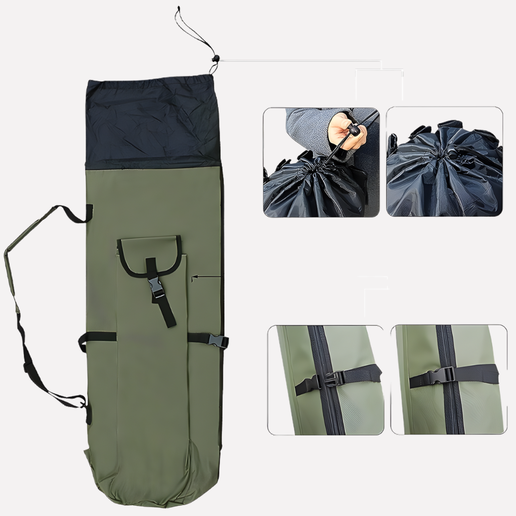 Sac de rangement pour canne à pêche