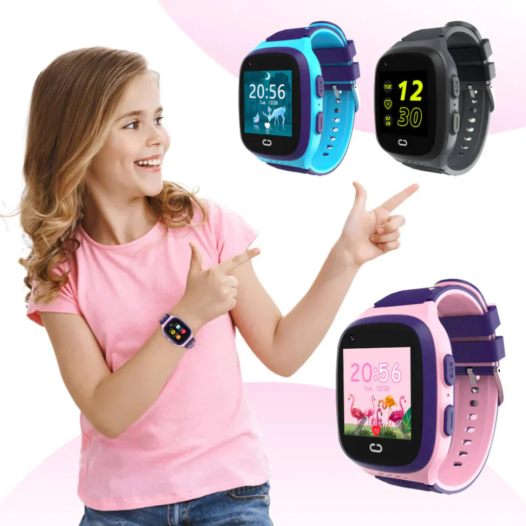 Montre GPS Connectée 4G Pour Enfant