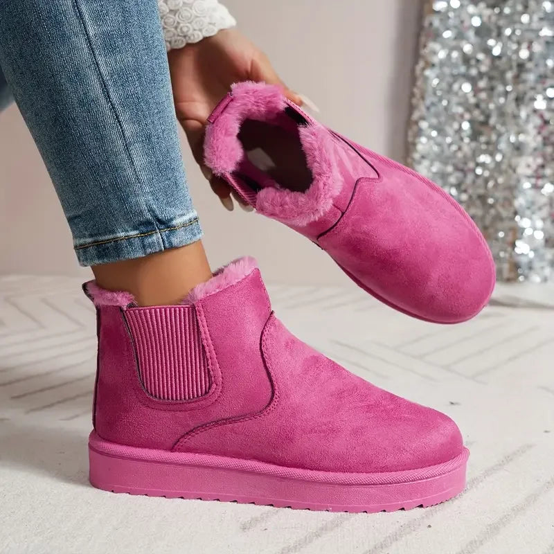 Bottes confortables pour dames - Chaudes et élégantes