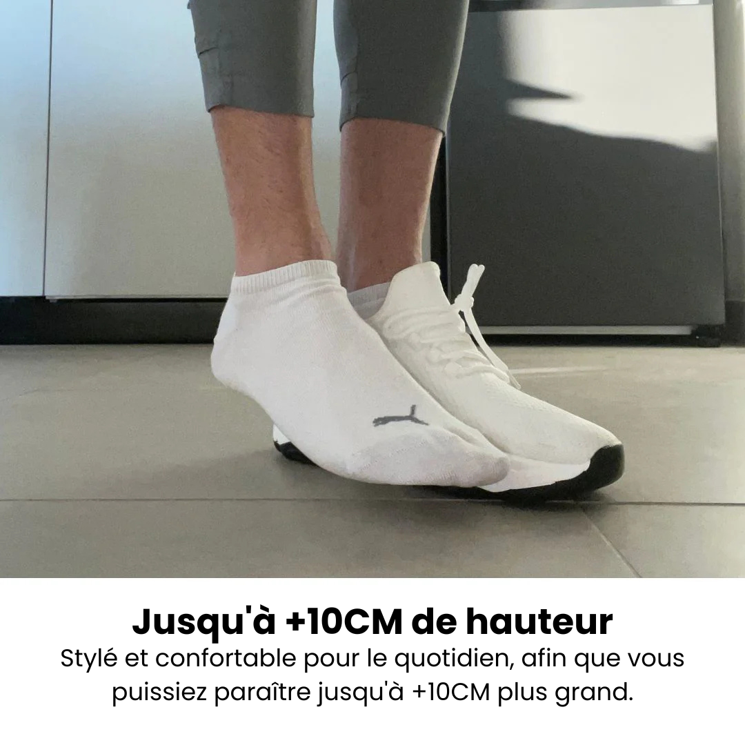 SkyBoosts – Sneakers Rehaussantes Invisibles +10CM | Confort, Style & Confiance au Quotidien