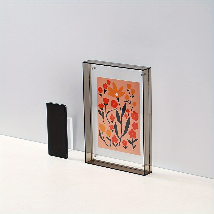 AcryliqueFrame – Cadre photo Art déco de luxe