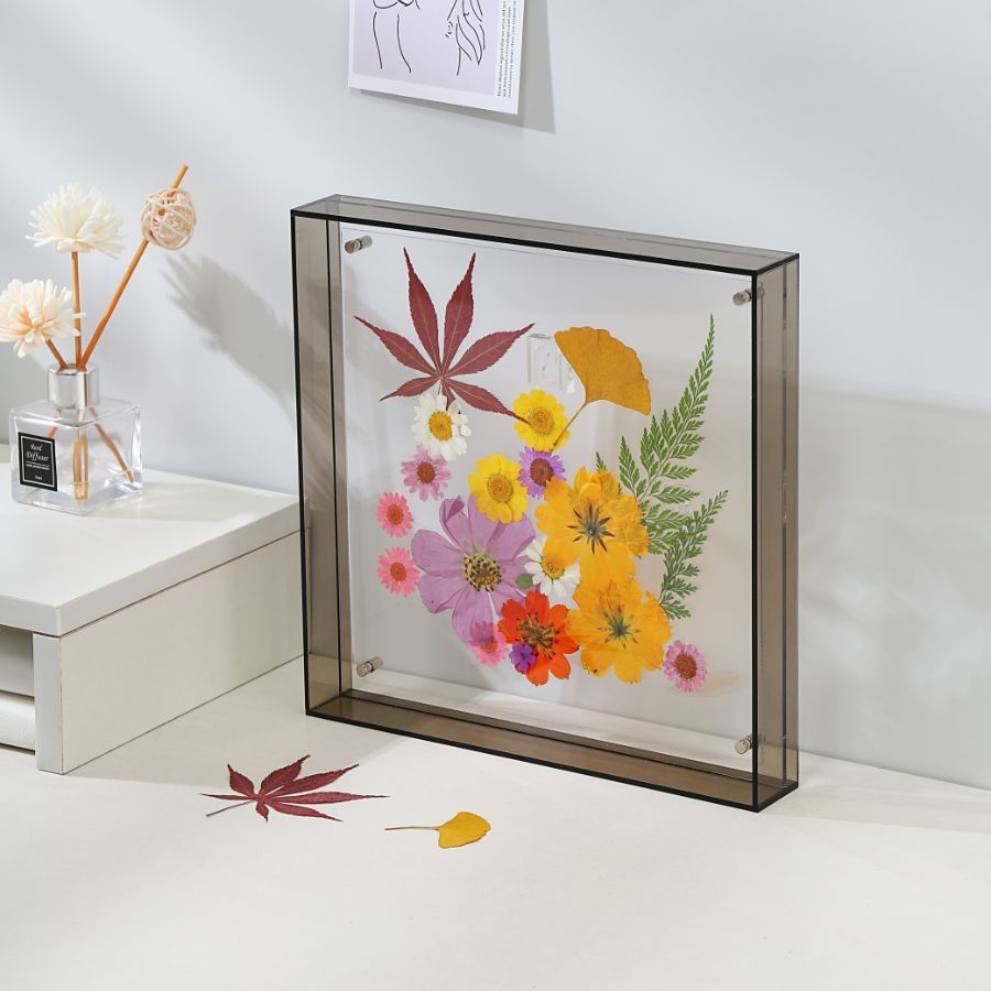 AcryliqueFrame – Cadre photo Art déco de luxe