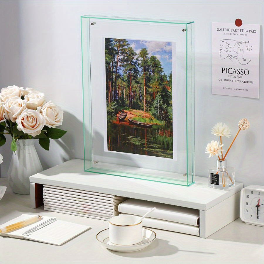 AcryliqueFrame – Cadre photo Art déco de luxe