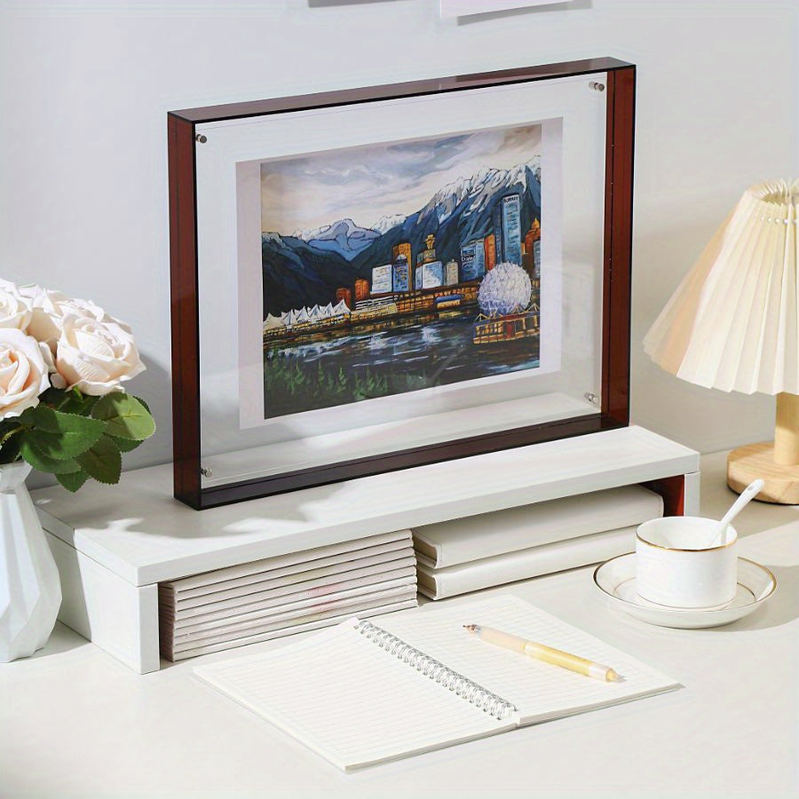 AcryliqueFrame – Cadre photo Art déco de luxe