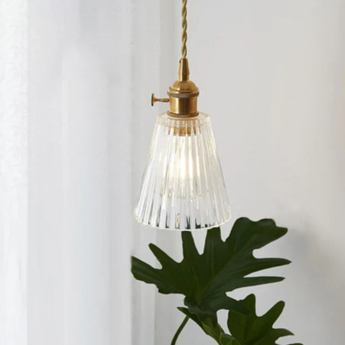 Lampe à suspension en verre - OpulentGlow