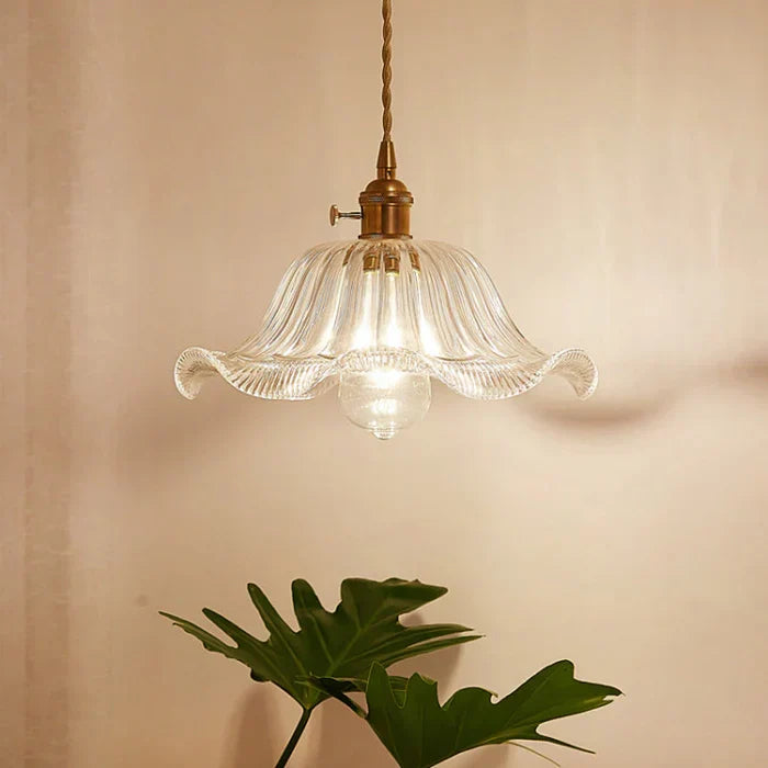 Lampe à suspension en verre - OpulentGlow