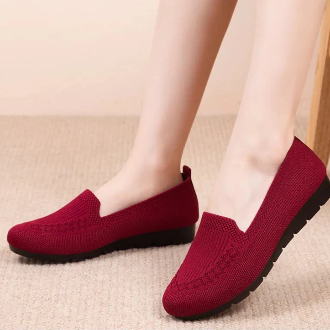 Mocassin Orthopédique en Maille | Style et Confort