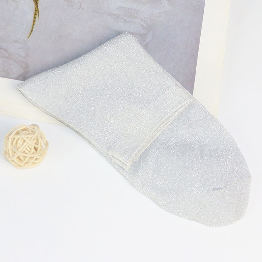 Chaussettes à Paillettes – Élégance, Confort et Style Japonais pour un Été Lumineux