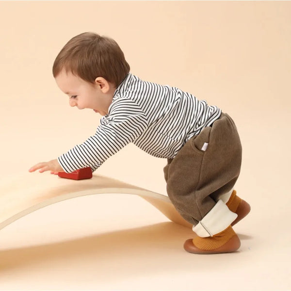 Chaleur et Sécurité – Chaussettes-Chaussures Antidérapantes pour Bébé