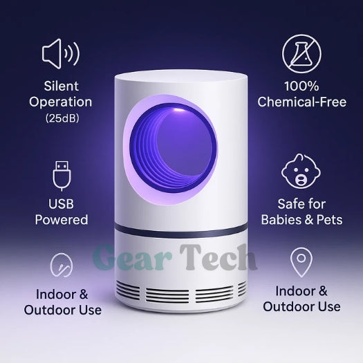 Piège à insectes à lumière UV – intérieur et extérieur, éliminateur de moustiques et de mouches, solutions efficaces de lutte antiparasitaire