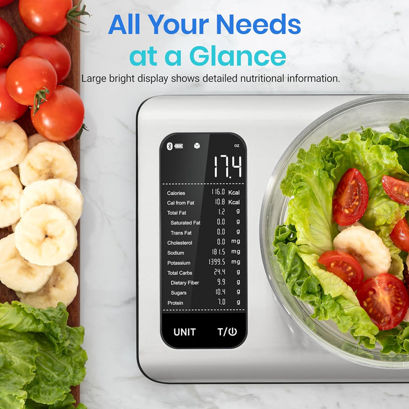 Sakerplus® Balance de Cuisine Connectée – Suivi Intelligent de la Nutrition