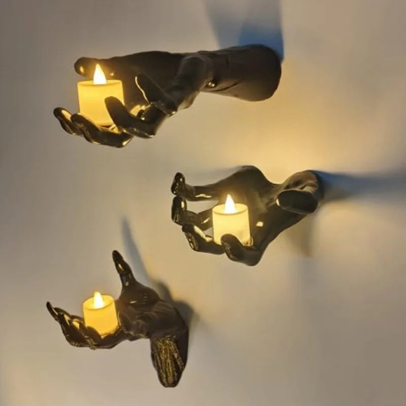 Décoration murale mains effrayantes pour Halloween