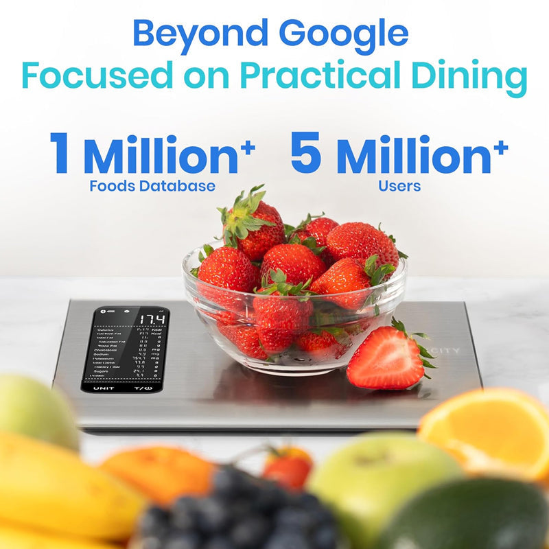 Sakerplus® Balance de Cuisine Connectée – Suivi Intelligent de la Nutrition