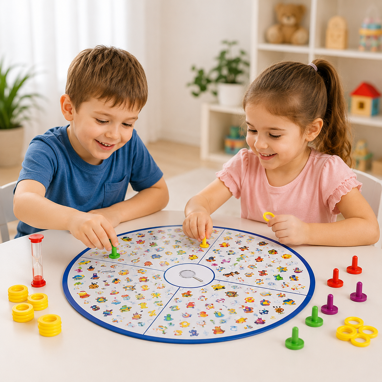 Jeu de société éducatif de détective pour enfants