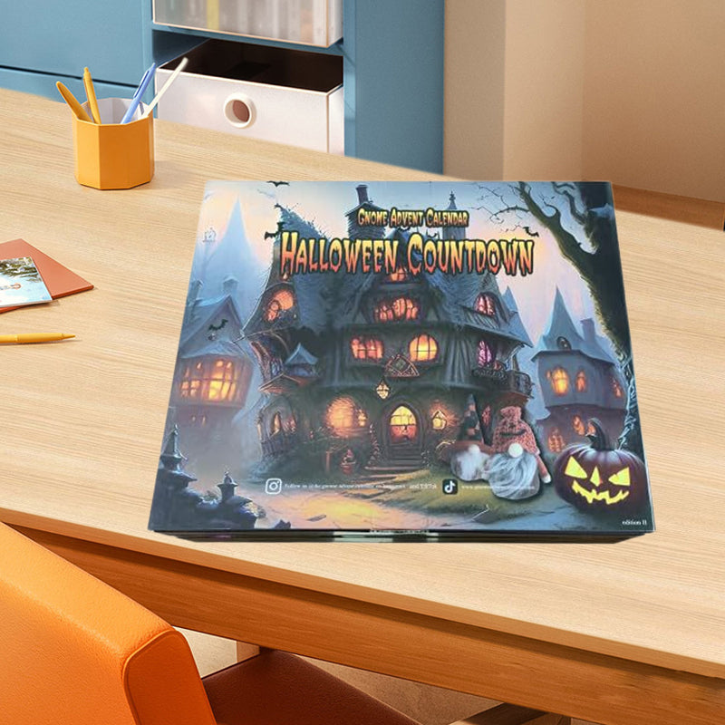 Calendrier de l'Avent gnome en peluche cousu main – surprise quotidienne