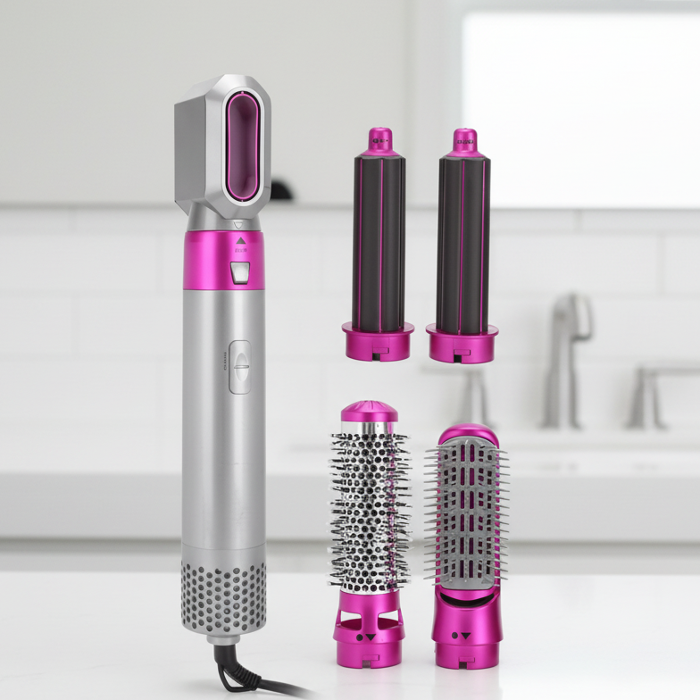 AeroFlex Sèche-cheveux 5 en 1 pour tous types de cheveux