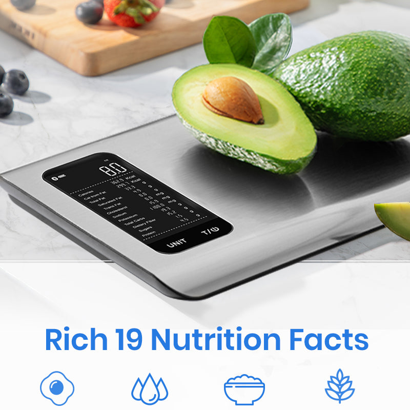 Sakerplus® Balance de Cuisine Connectée – Suivi Intelligent de la Nutrition