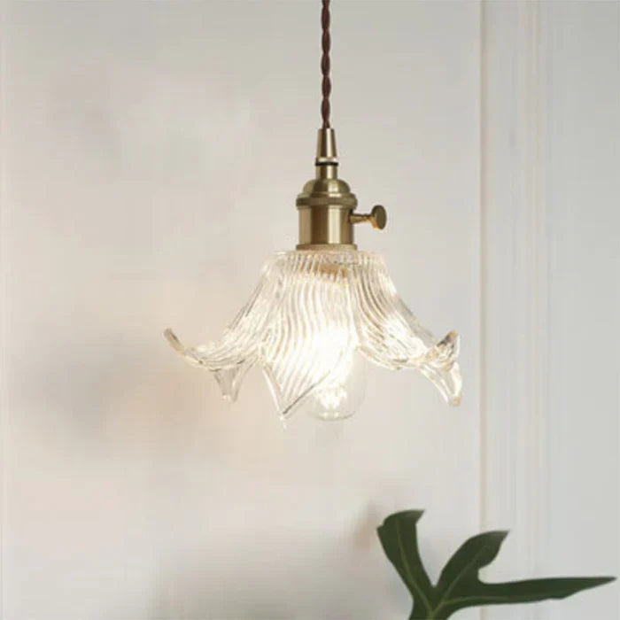 Lampe à suspension en verre - OpulentGlow