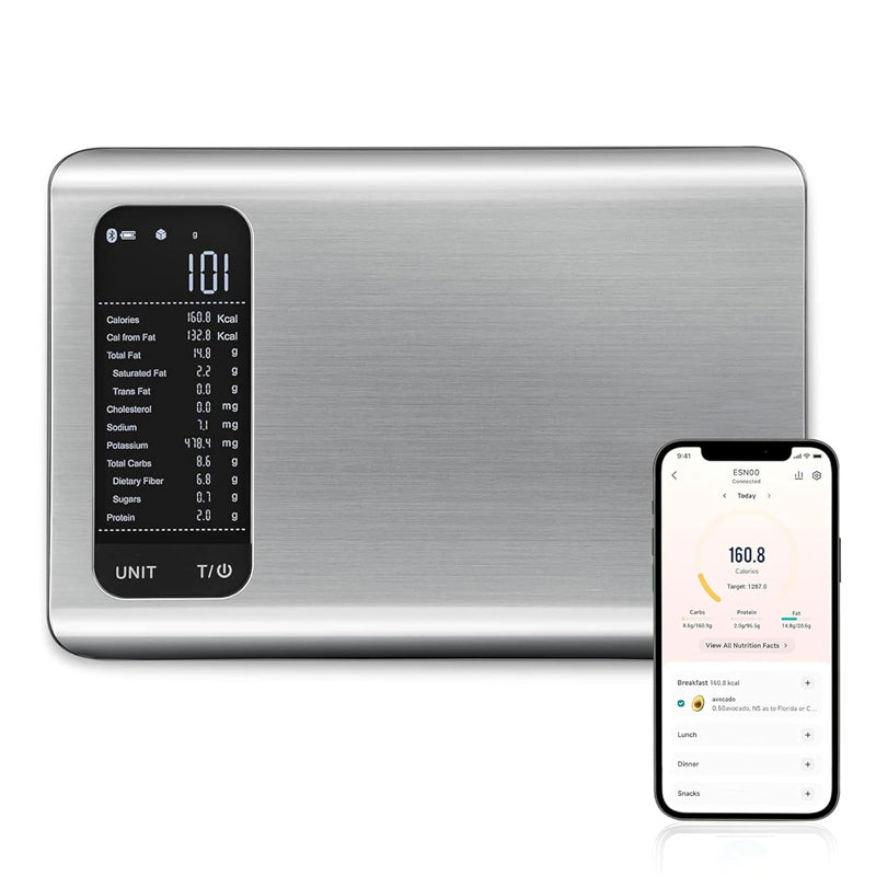 Sakerplus® Balance de Cuisine Connectée – Suivi Intelligent de la Nutrition