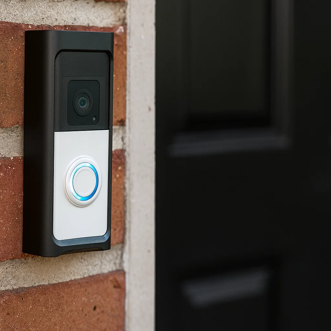 LuxGuard | Sonnette vidéo sans fil avec batterie pour une sécurité optimale