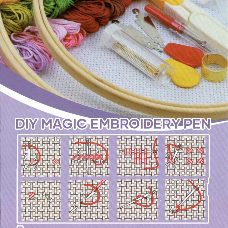 Stylo à broderie magique fait soi-même Bowlift