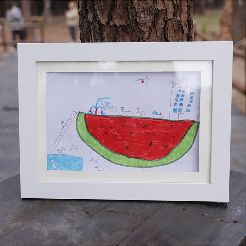 Cadre photo d'art pour enfants
