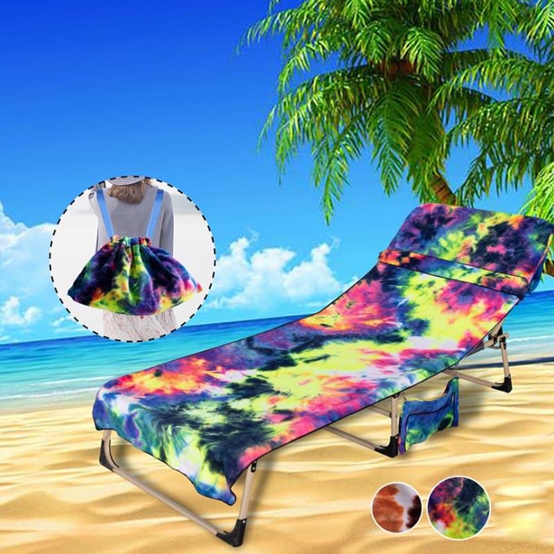 Housse de chaise de plage en microfibre