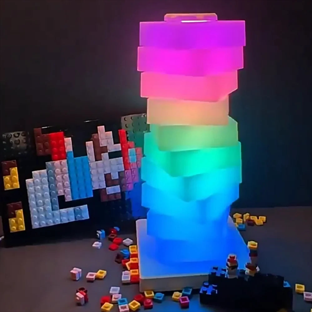 Lampe de chevet LED RVB avec commande tactile