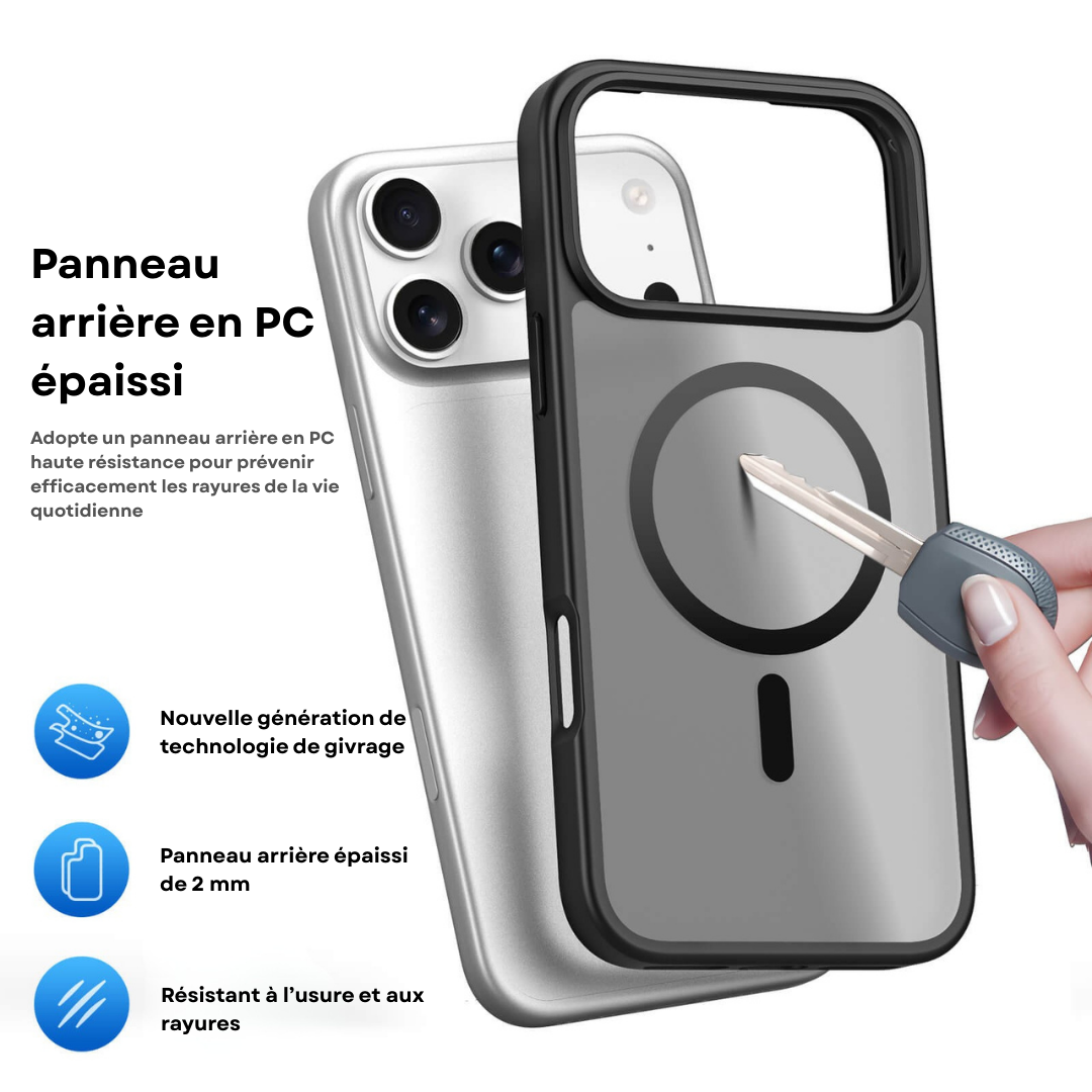 Coque Premium iPhone 17 MagSafe – Protection Fine & Robuste