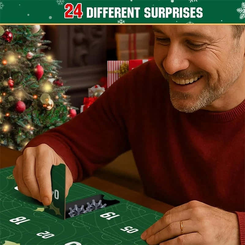 Calendrier de l'Avent Golf - Cadeau de Noël pour les golfeurs