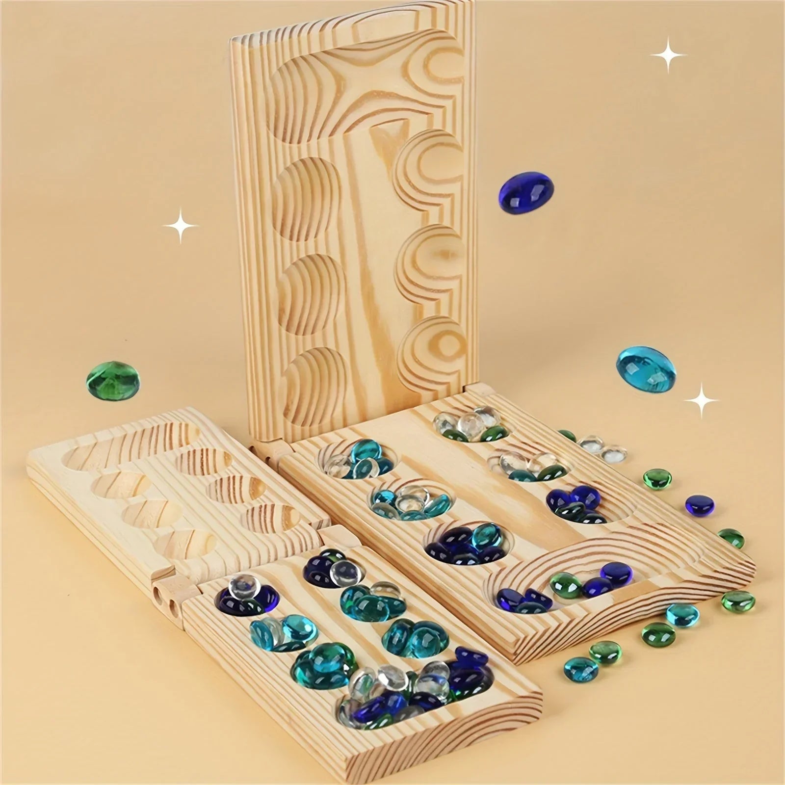 Jeu de société Mancala – jeu de stratégie pour deux joueurs