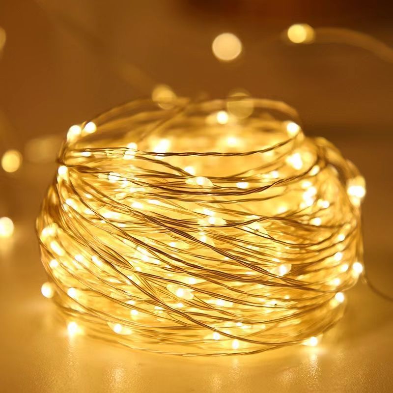 Guirlande Lumineuse à Piles Blanc Chaud