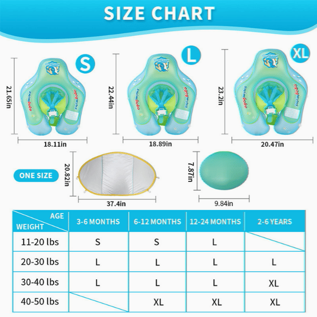 Narsago | Entraîneur de natation intelligent — Bouée pour bébé dans la piscine