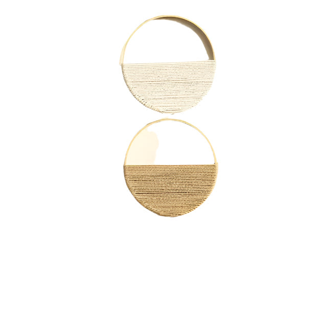 Willowloop – Décoration murale circulaire en macramé avec design symétrique
