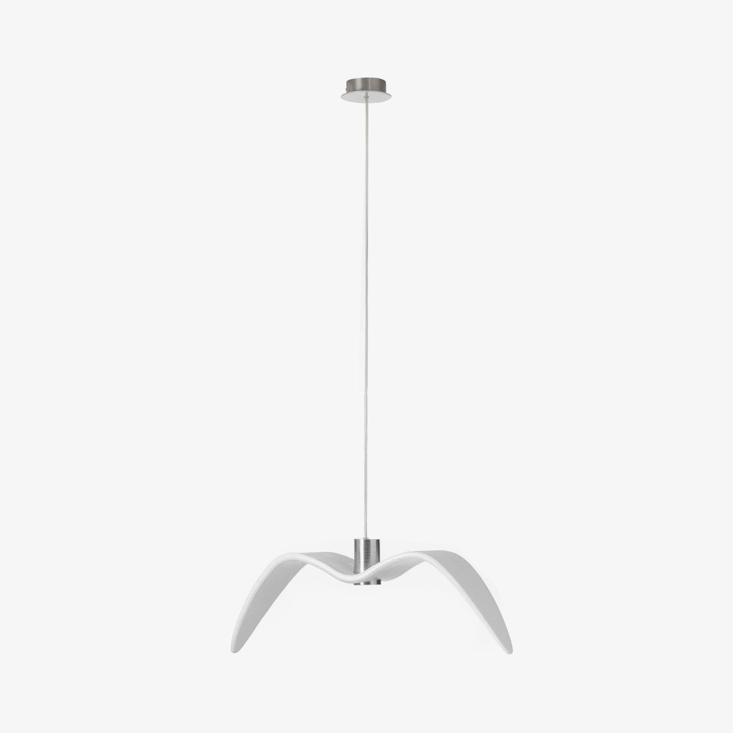 Lampe à suspension LED Vogeldesign en résine d'aluminium blanc noir 3000K 4000K 6000K lampe à suspension murale minimaliste et organique | Sansotis