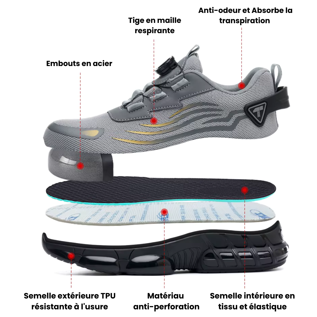 Narsago JB Safety Maven | Chaussures de securité Indestructibles