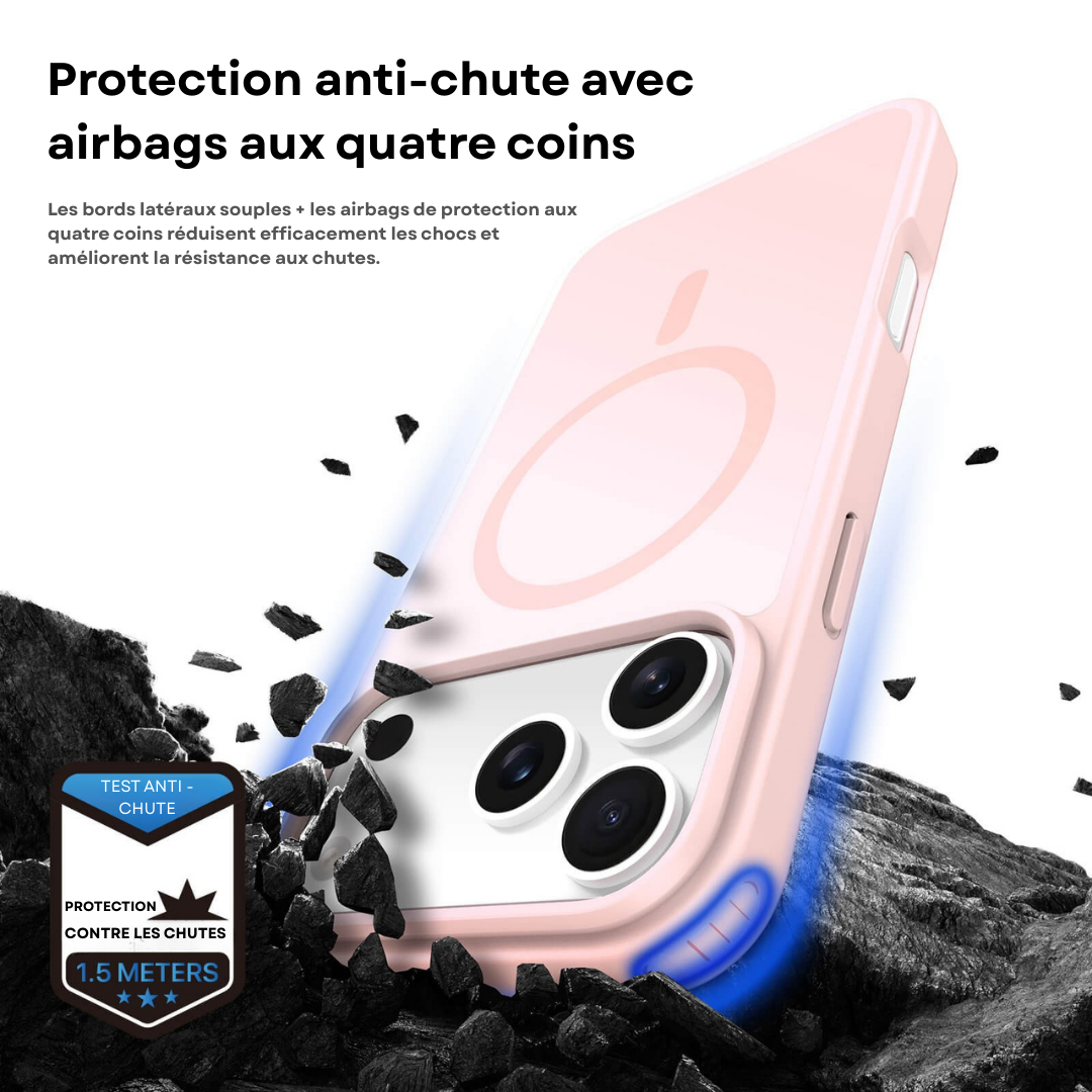 Coque Premium iPhone 17 MagSafe – Protection Fine & Robuste