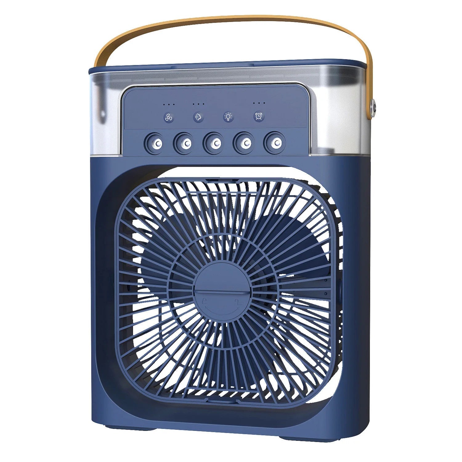 Refroidisseur d'air et humidificateur 3-en-1 avec brume vaporisée