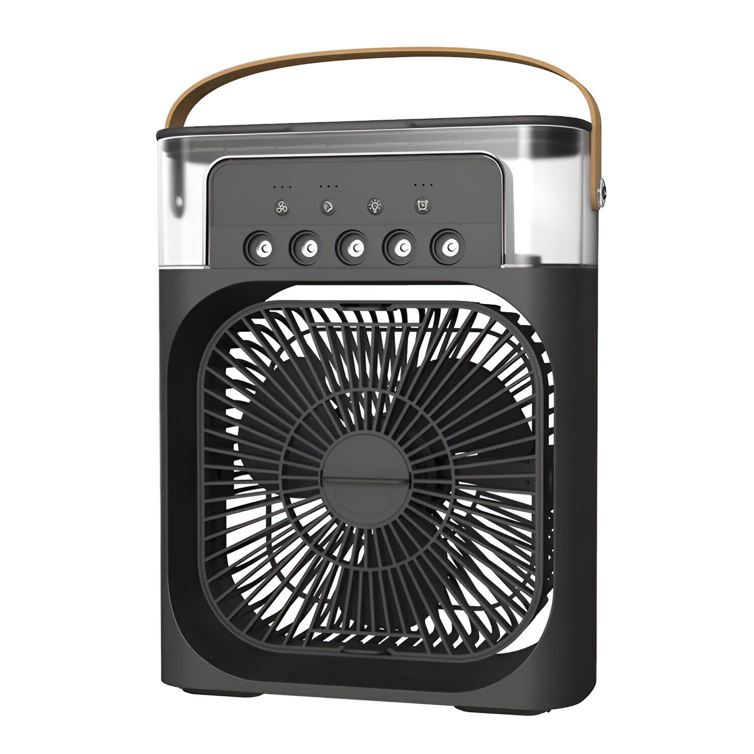 Refroidisseur d'air et humidificateur 3-en-1 avec télécommande