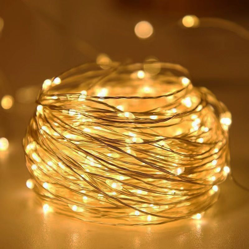 Guirlande Lumineuse à Piles Blanc Chaud