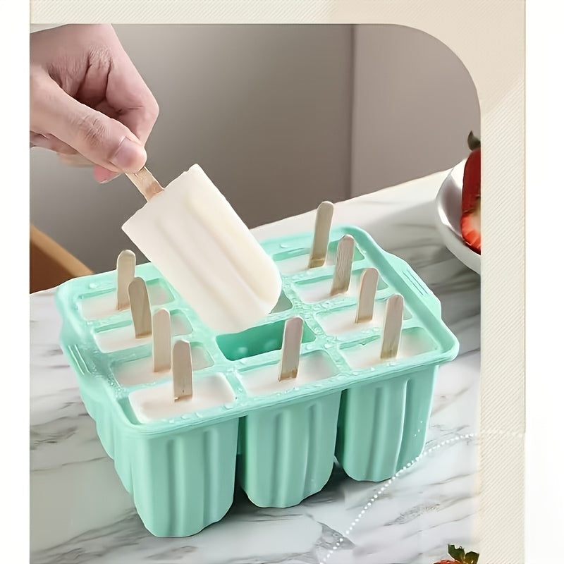 Moule à glaces en silicone pour sucettes glacées maison et collations surgelées