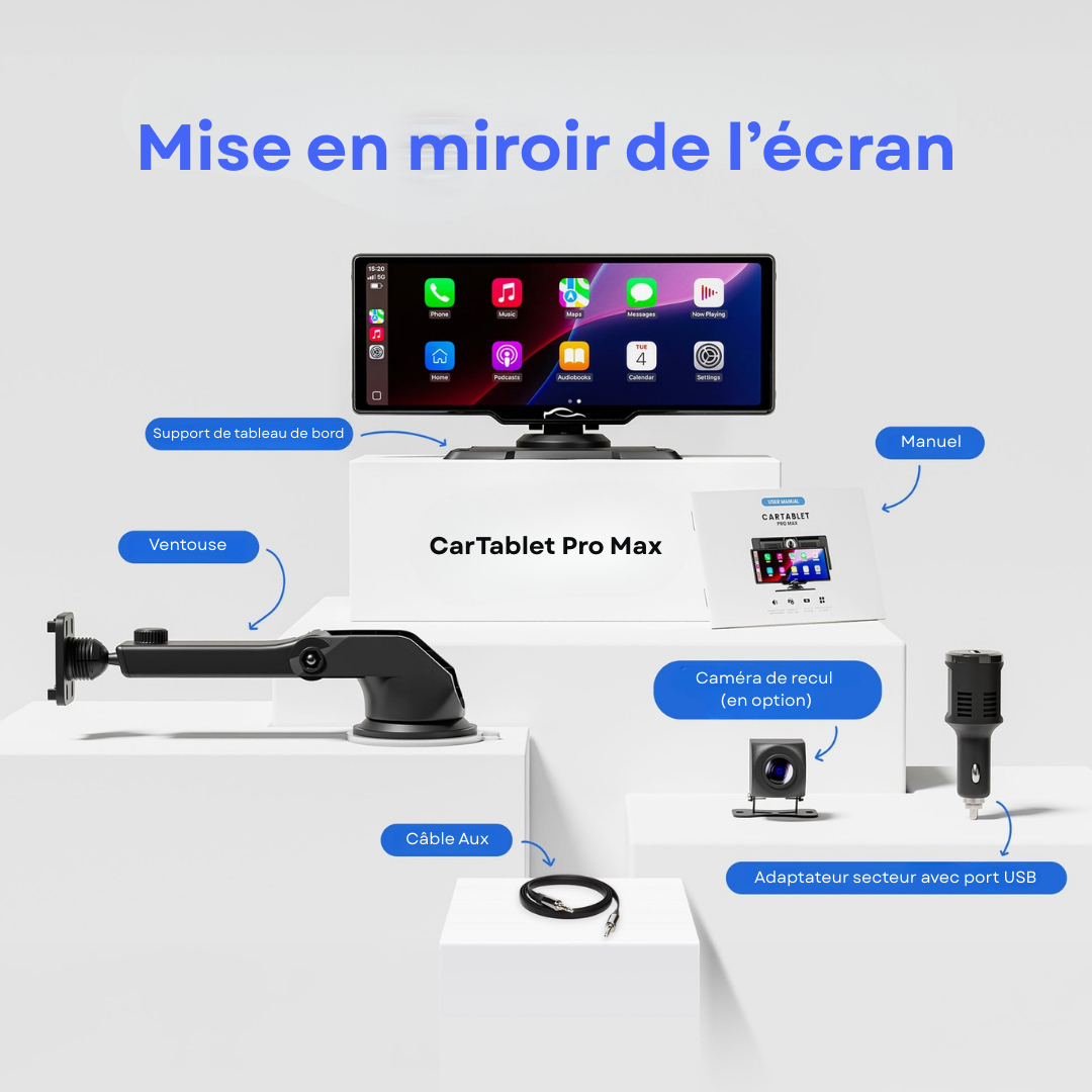 CarTablet Pro Max™ (Modèle 2025)