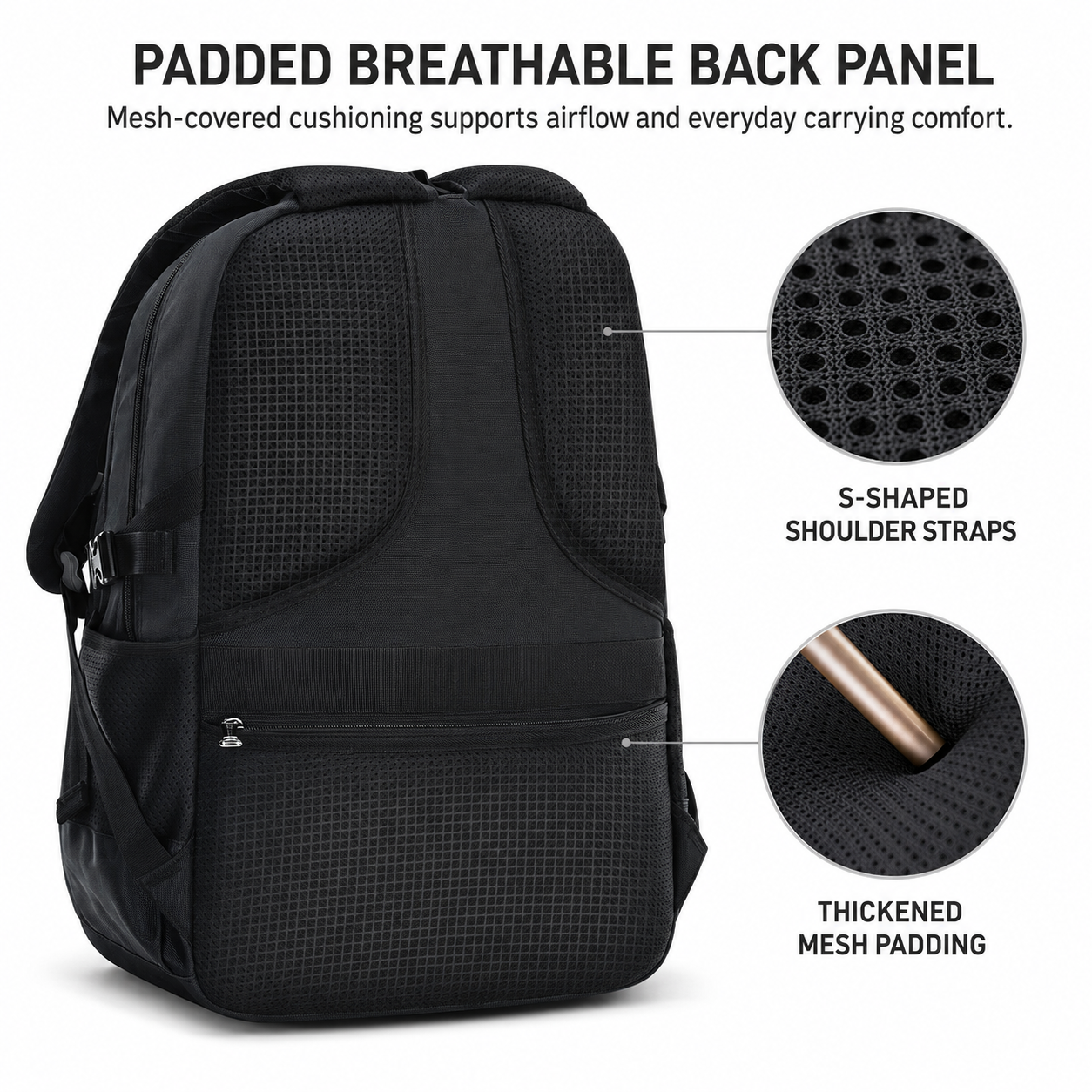 Sac à Dos Scolaire Ergonomique — Compartiment Ordinateur Rembourré