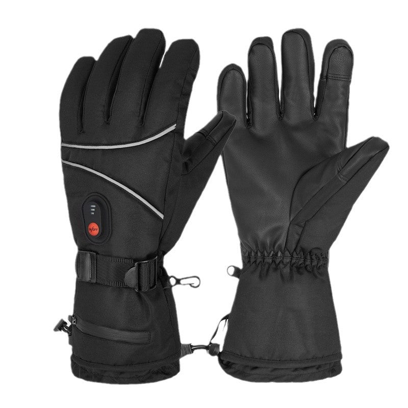 Gants chauffants thermiques | Gants d'hiver rechargeables imperméables