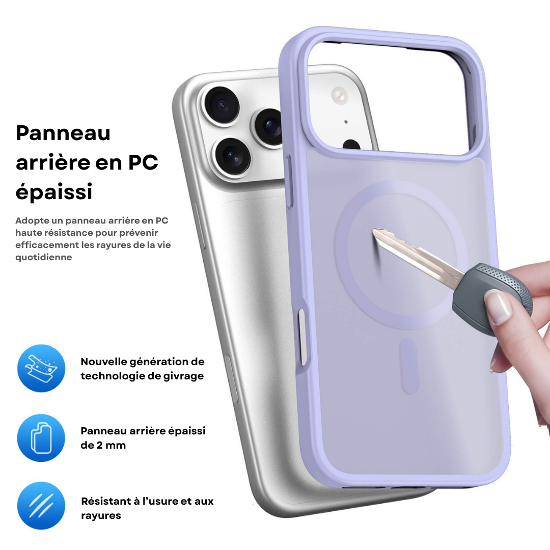 Coque Premium iPhone 17 MagSafe – Protection Fine & Robuste