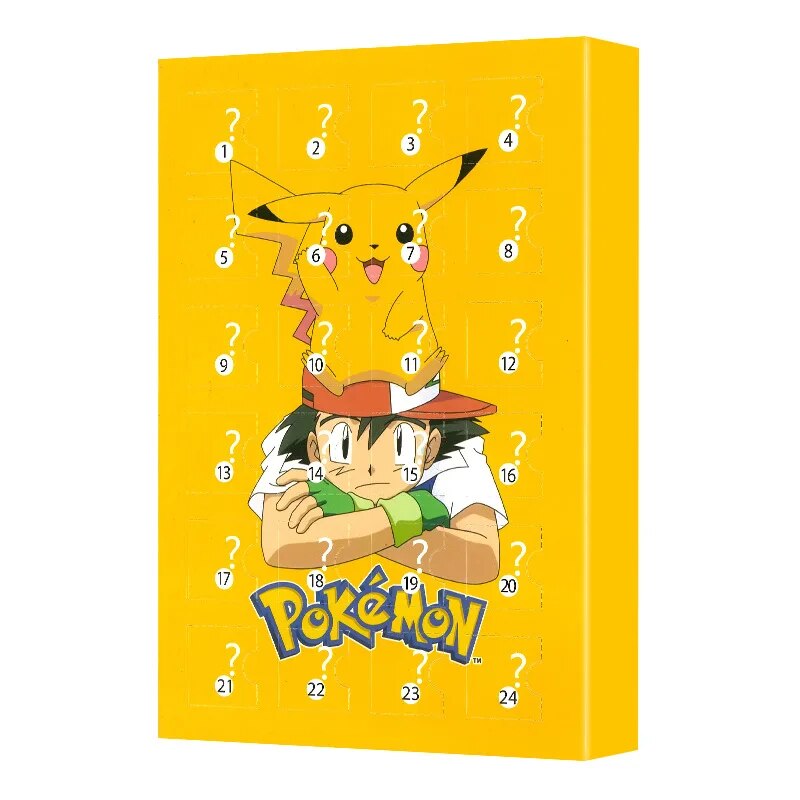 Calendrier de l'Avent Pokémon FestiveFinds - 24 figurines surprises