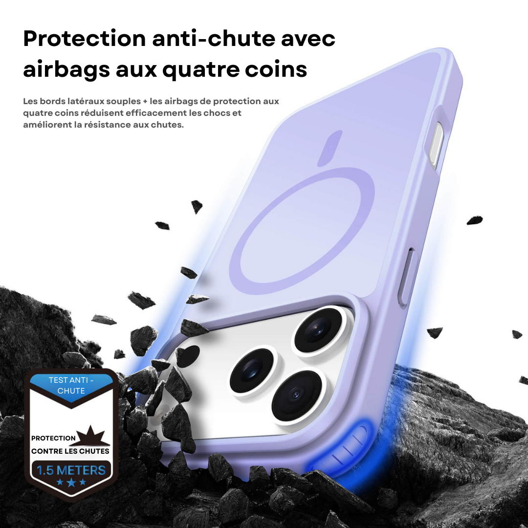Coque Premium iPhone 17 MagSafe – Protection Fine & Robuste