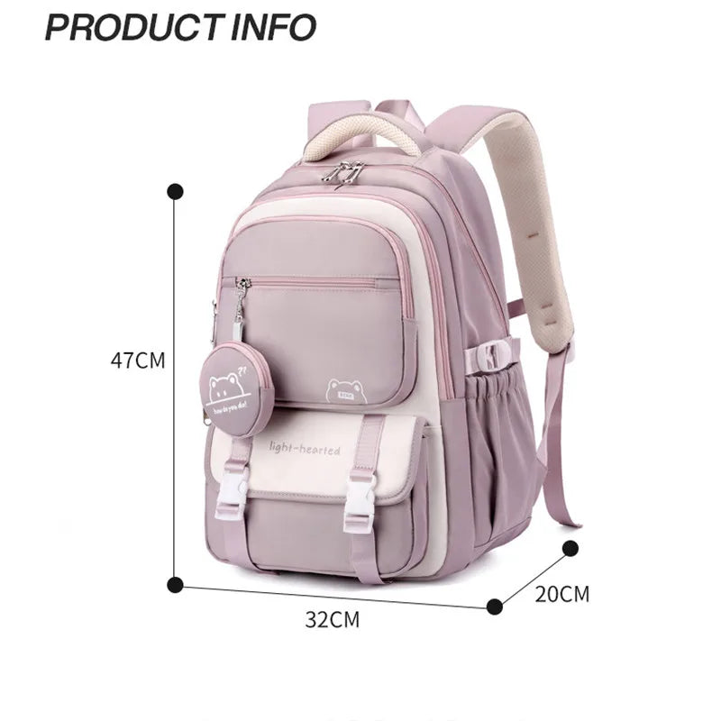 Sac à dos fille déperlant