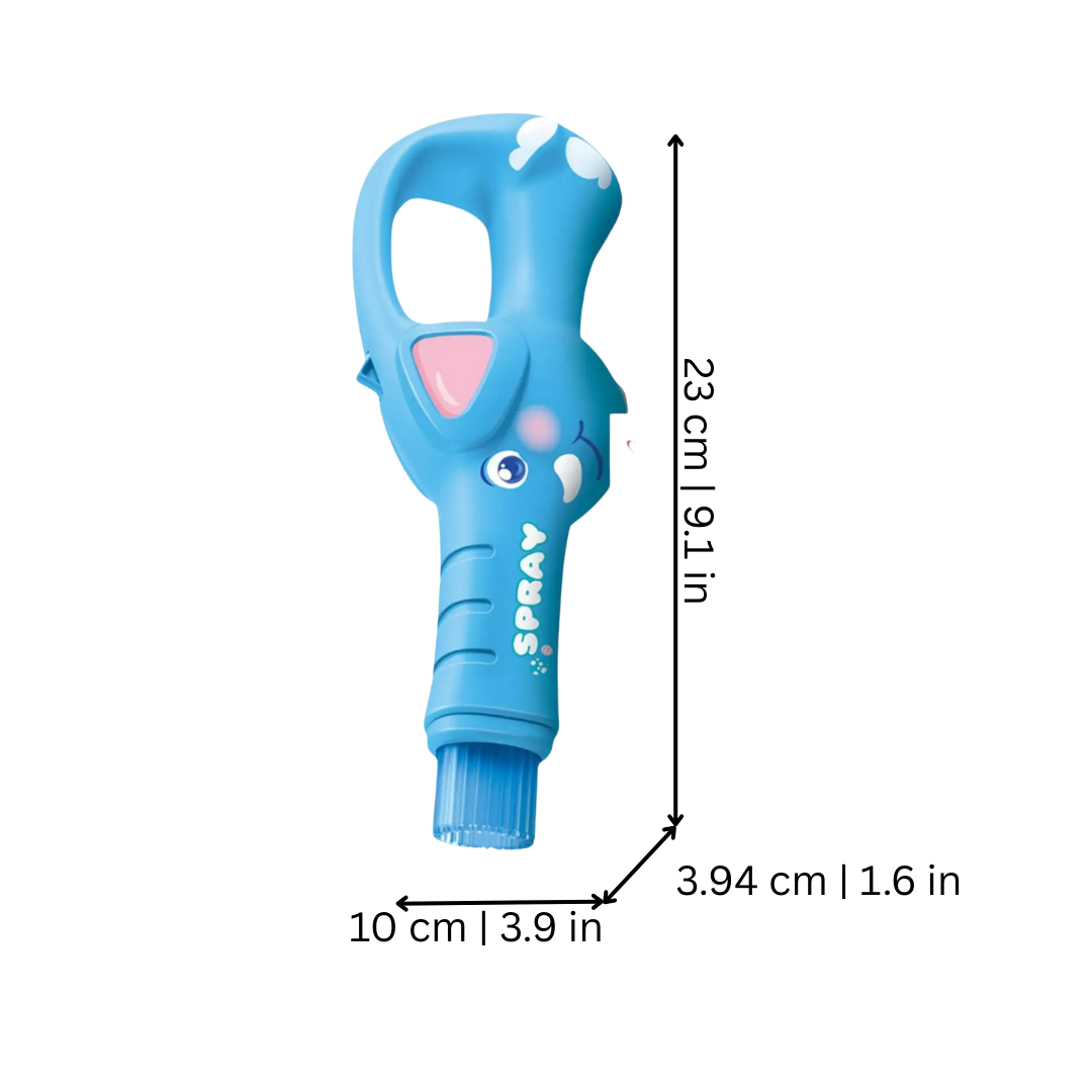 Pistolet à Bulles DinoMist Enfant | Machine à Bulles Automatique avec Lumières, Jouet Extérieur, Jardin, Facile à Utiliser et Amusant