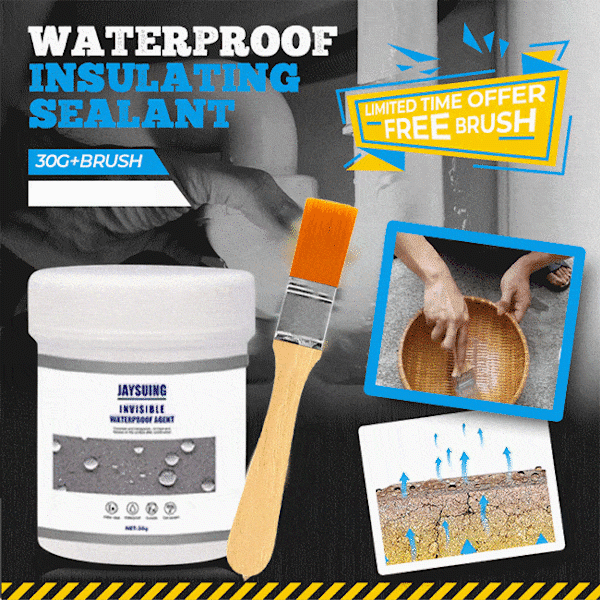 Scellant Anti-Fuites | Invisible & Imperméable | Pour Fissures, Toits et Murs